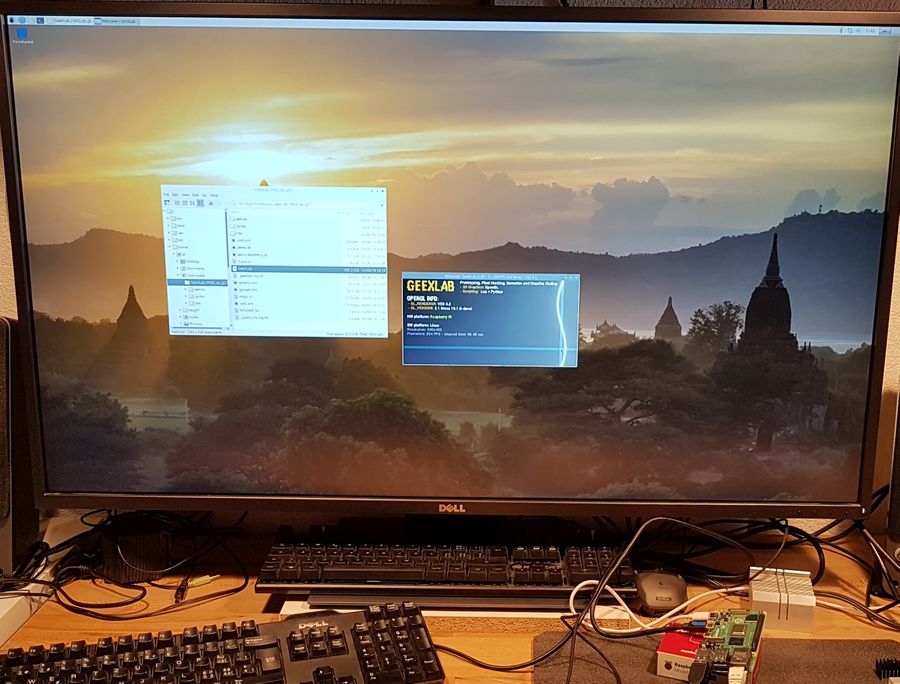Raspberry Pi 4 + GeeXLab