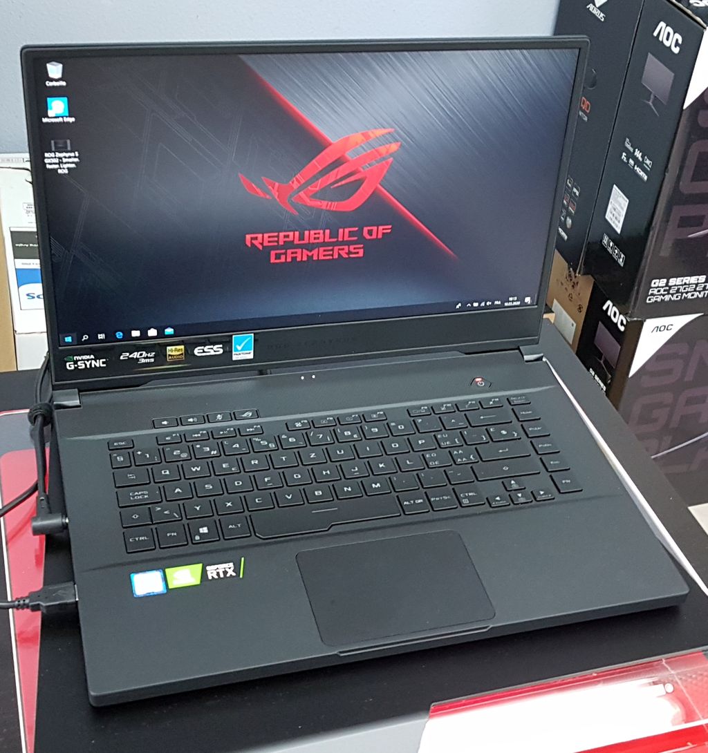 ASUS ROG Zephyrus S GX502GW Gaming Notebook Review (Core i9 9750H + RTX 2070)