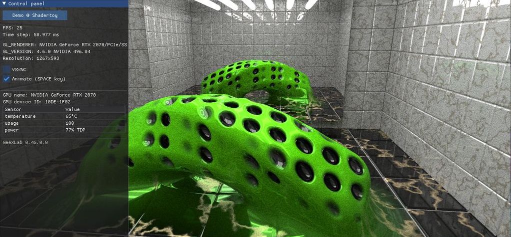 Shadertoy demopack for GeeXLab
