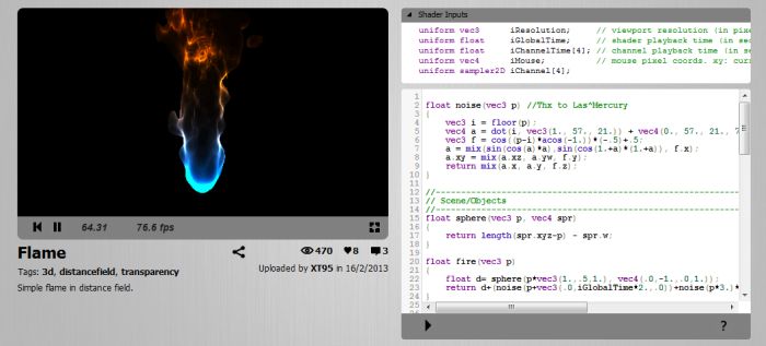 ShaderToy: Build and Share Your Best GLSL Shaders