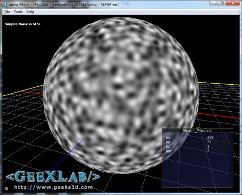 GLSL Shader library effect