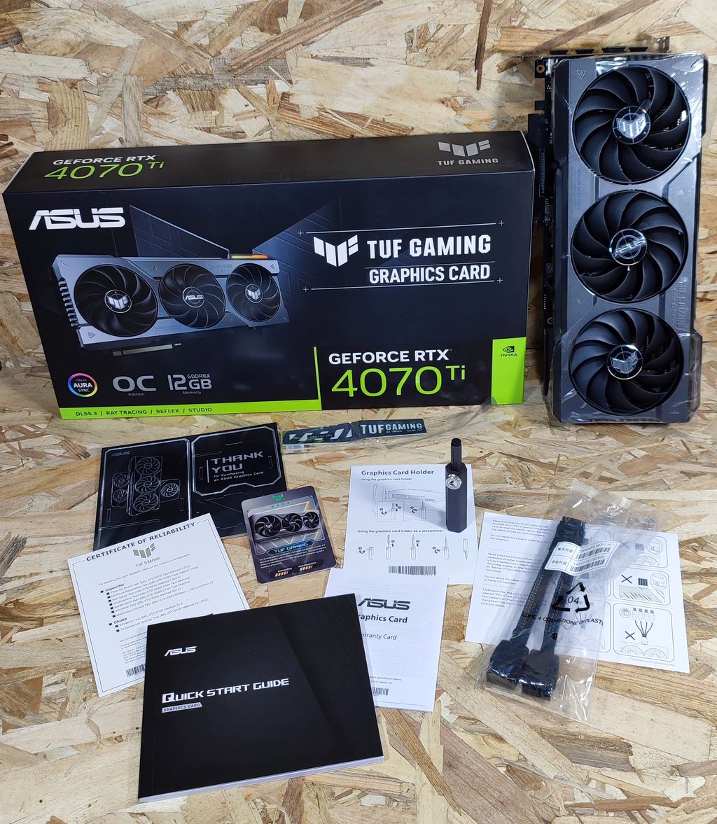 ASUS TUF GeForce RTX 4070 Ti OC 12GB Review