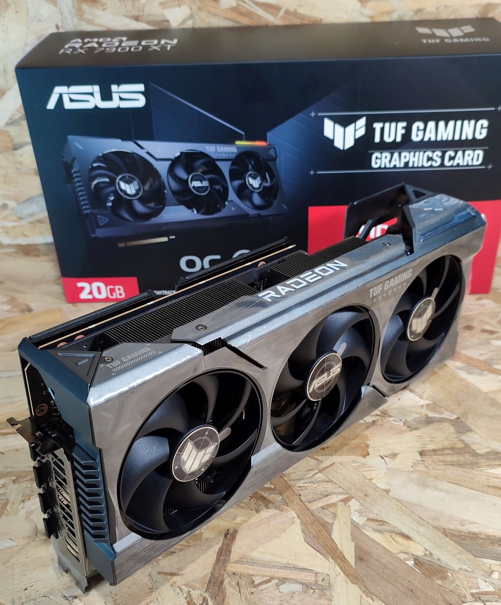 ASUS TUF Radeon RX 7900 XT OC 20GB Review - the graphics card