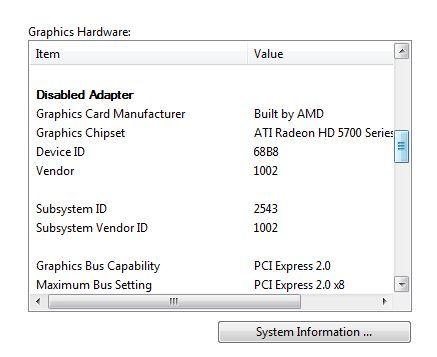 Catalyst Control Center, second and third cards disabled