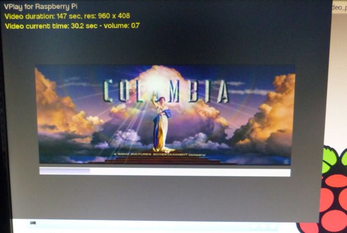 Simple Video Player on Raspberry Pi