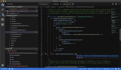 Visual Studio Code screenshot