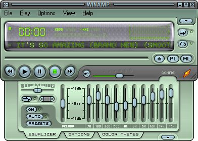 Winamp screenshot