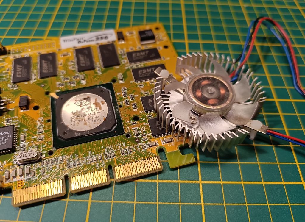 GeForce 256 VGA cooler