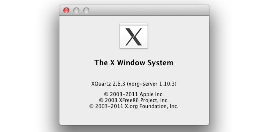 X Window System, Mac OS X