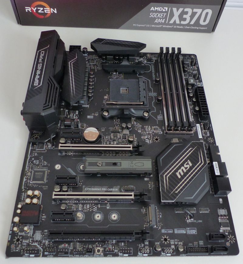 MSI X370 Gaming Pro Carbon Motherboard