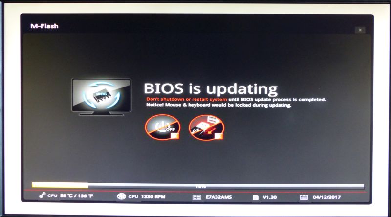 MSI X370 Gaming Pro Carbon Motherboard - BIOS