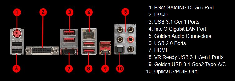 MSI X370 Gaming Pro Carbon Motherboard