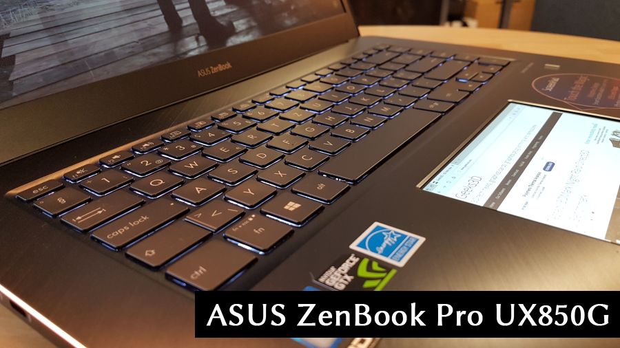 ASUS ZenBook Pro UX580G - Notebook with ScreenPad