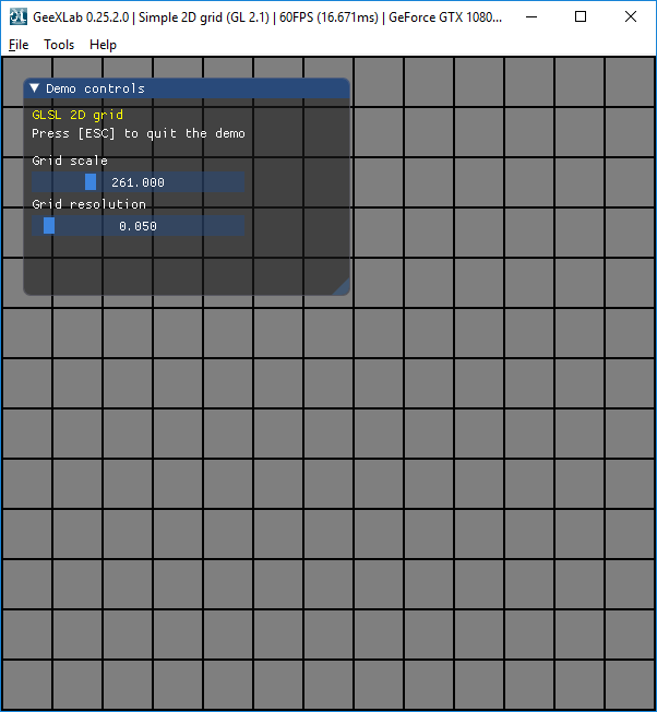 Simple 2D grid in GLSL