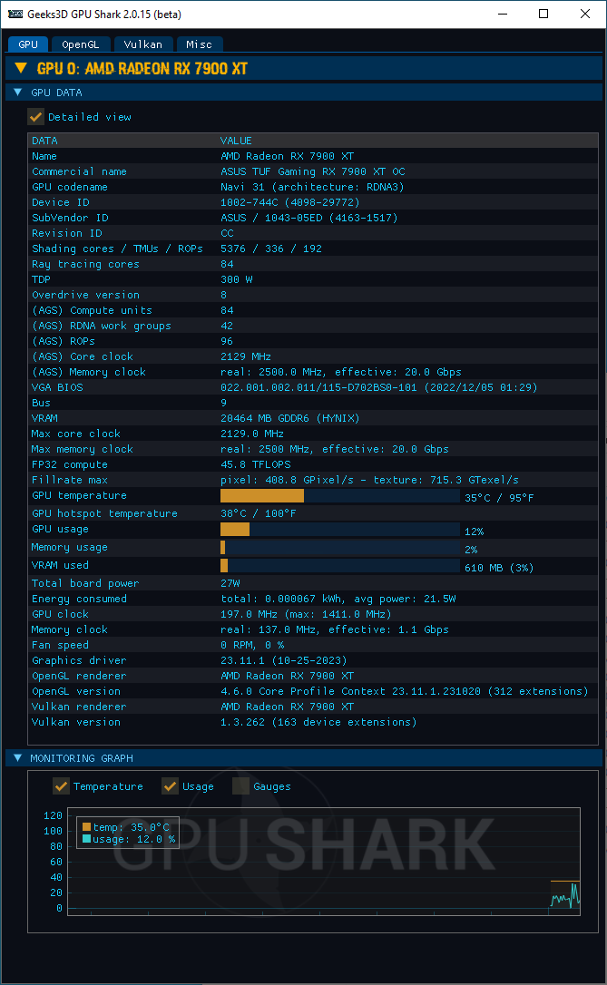 AMD Adrenalin 2020 Edition - GPU Shark 2 + Radeon RX 7900 XT