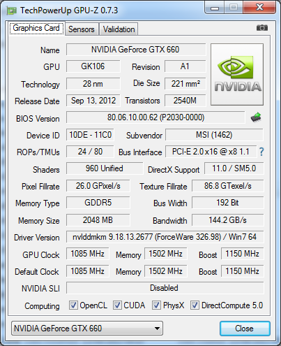GPU-Z 0.7.3